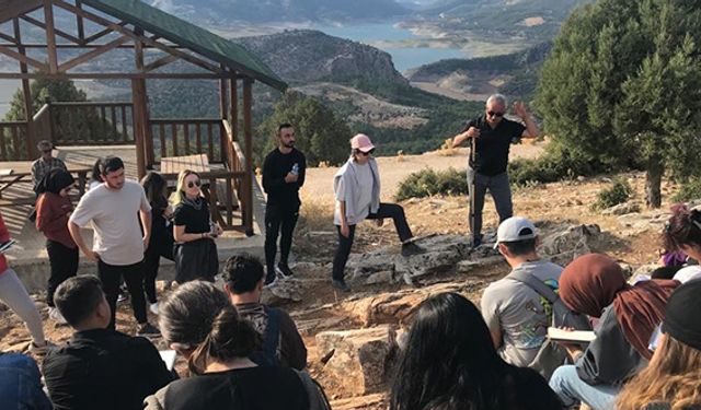 PAÜ’lü Coğrafya Öğrencileri Kale’de Arazi Çalışması Yaptı