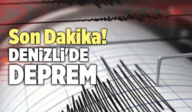Denizli Babadağ’da Deprem Yaşandı