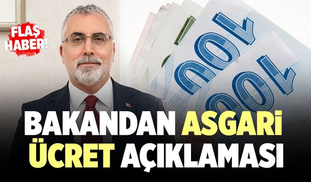 Bakan Vedat Işıkhan’dan Asgari Ücret Açıklaması