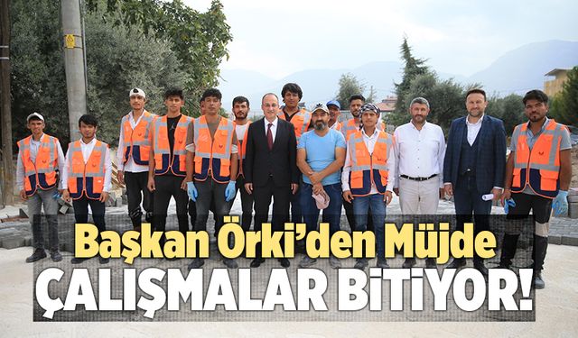 Başkan Örki’den Hürriyet Mahallesi’ne Müjde