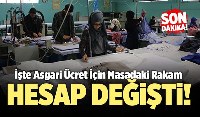 İşte Asgari Ücret İçin Masadaki Rakam