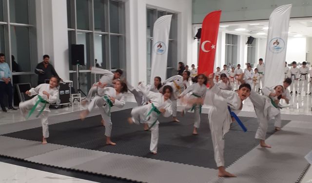Pamukkale Belediyesi’nde Minik Sporcular Kuşak Atladı