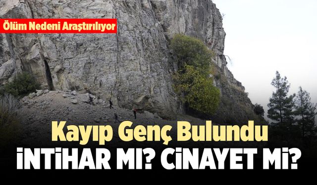 Kayıp Genç Kale Surlarının Dibinde Ölü Bulundu