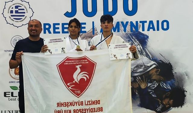 Judokalar Yunanistan’dan Şampiyonlukla Döndü