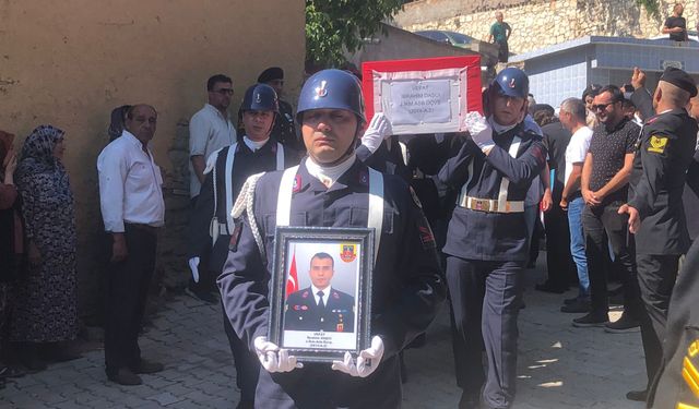 Denizli’de Jandarma Astsubay İbrahim Daşçı son yolcuğuna uğurlandı