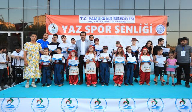 Aktepe’de Yaz Spor Şenliği Rüzgârı Esti