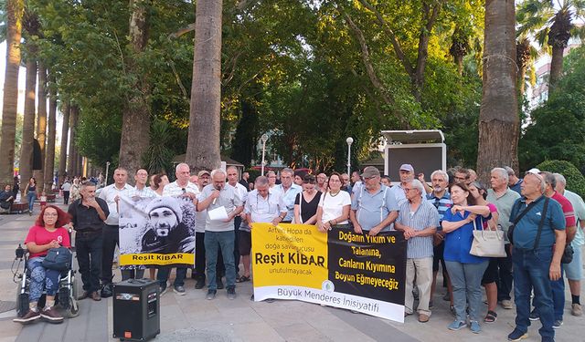 Doğa Savunucuları Reşit Kibar’ın Ölümünü Protesto Etti