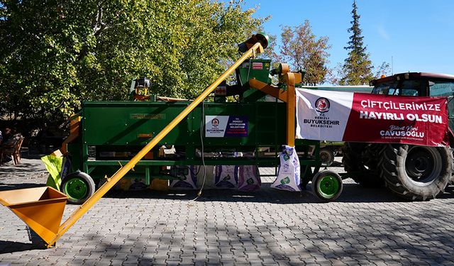 Bozkurt ve Buldanlı Çiftçilere Büyükşehirden Hibe Desteği