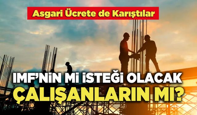 IMF’nin mi İsteği Olacak İşçilerin mi?