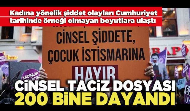 Cinsel Taciz Dosyası 200 Bine Dayandı