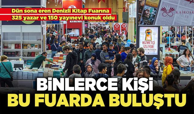 Binlerce Kişi  Bu Fuarda Buluştu