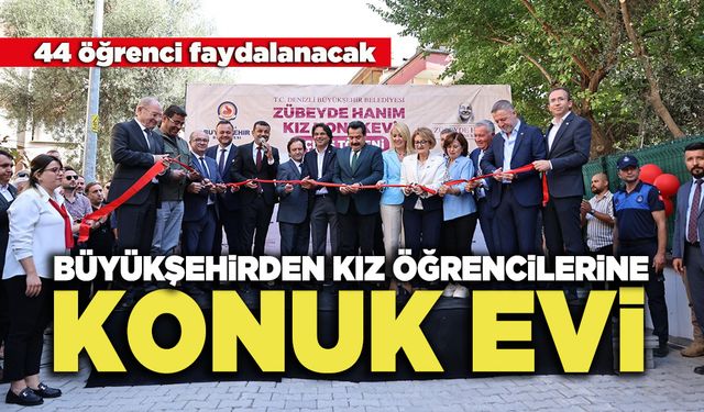 Büyükşehirden Öğrencilere Konuk Evi