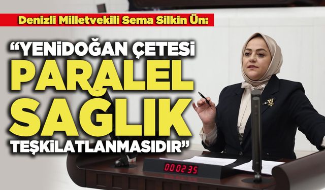 Sema Silkin Ün: “Yenidoğan Çetesi Paralel Sağlık Teşkilatlanmasıdır”