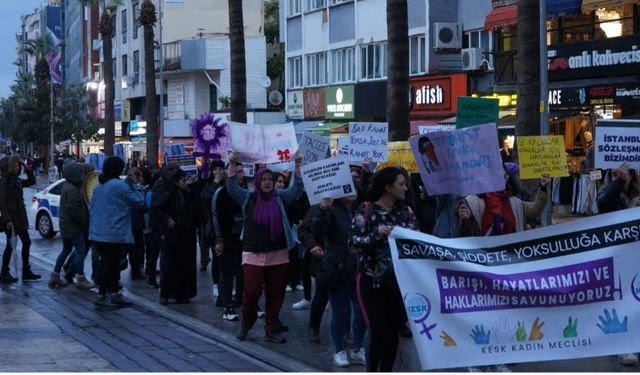 KESK Denizli Kadın Meclisi: “Kadınları ve Çocukları İstanbul Sözleşmesi Yaşatır!”