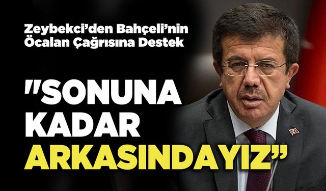 Zeybekci’den Bahçeli’nin Öcalan Çağrısına Destek; "Sonuna Kadar Arkasındayız"