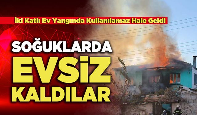 Soğuklarda Evsiz Kaldılar