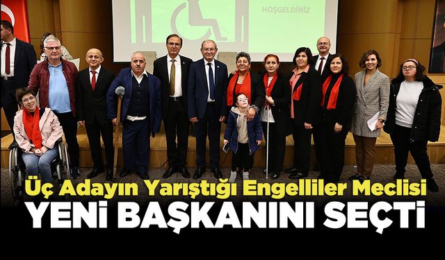 Üç Adayın Yarıştığı Engelliler Meclisi Yeni Başkanını Seçti