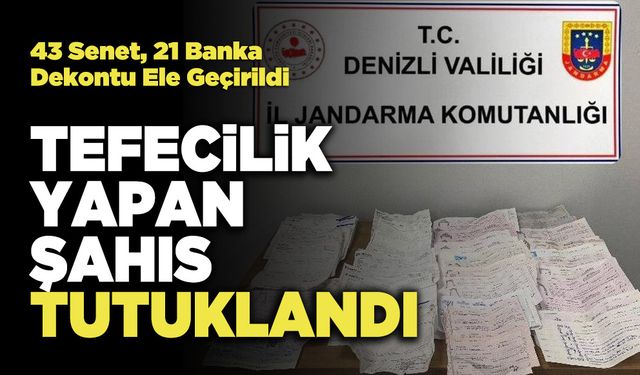 Tefecilik Yapan Şahıs Tutuklandı