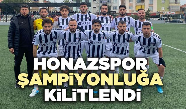 Honazspor Şampiyonluğa Kilitlendi