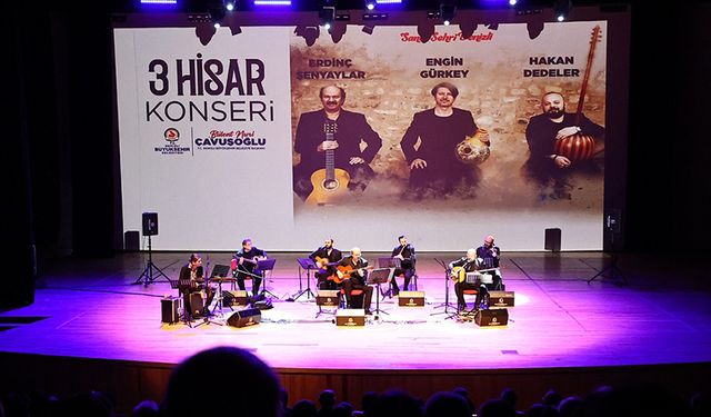 3 Hisar Grubu'ndan unutulmaz konser