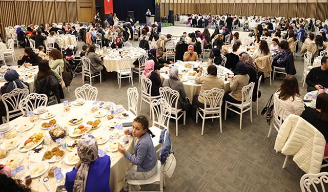 Merkezefendi’de kadınlar iftar sofrasında buluştu