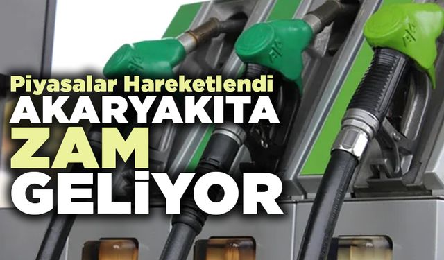 Dövizdeki Hareketlilik Akaryakıta Zam Olarak Yansıdı