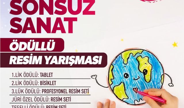 Denizli Büyükşehir Belediyesi'nden Sıfır Atık temalı resim yarışması