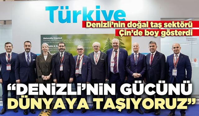 DSO: “Denizli’nin gücünü dünyaya taşıyoruz”