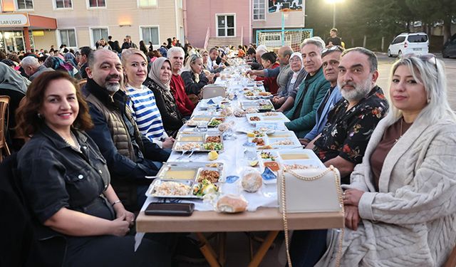 Şeniz Doğan, Gerzelelilerle iftar sofrasında buluştu