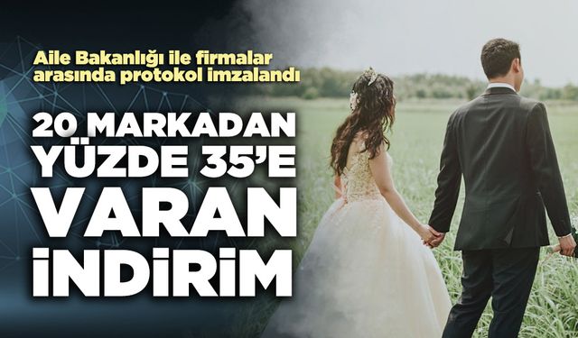 20 Markadan yüzde 35’e varan indirim