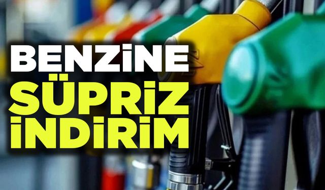 Benzinde Süpriz İndirim