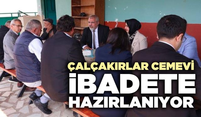 Çalçakırlar Cemevi ibadete hazırlanıyor