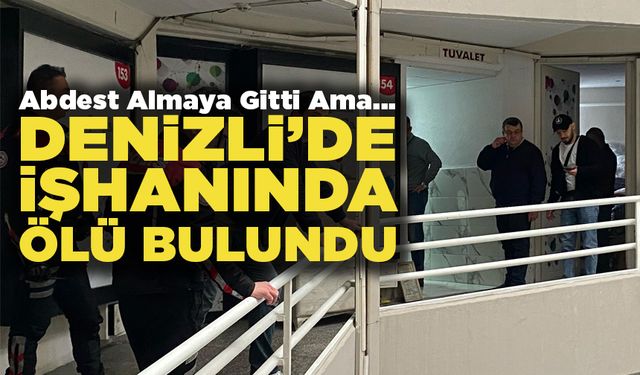 Denizli'de İşhanında Ölü Bulundu
