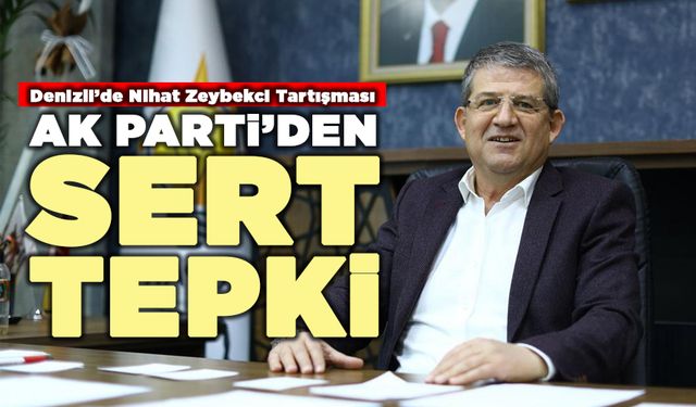 AK Parti İl Başkanı Subaşıoğlu’ndan Zeybekci Açıklaması