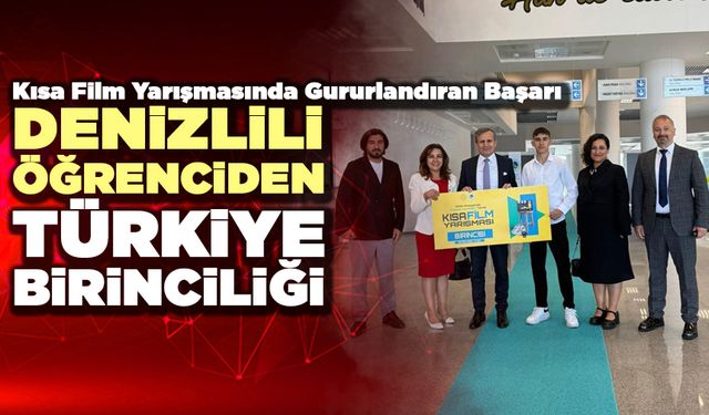 Denizlili Öğrenciden Türkiye Birinciliği