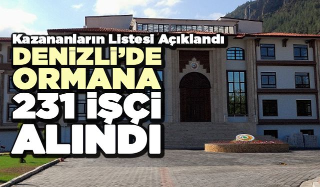 Kazananların Listesi Açıklandı