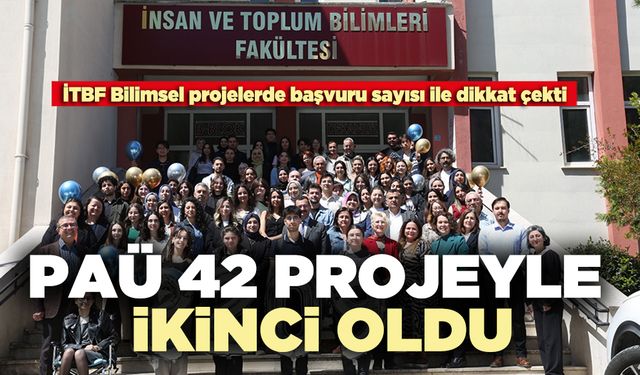 PAÜ 42 projeyle ikici oldu