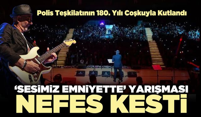 ‘Sesimiz Emniyette’ Yarışması Nefes Kesti