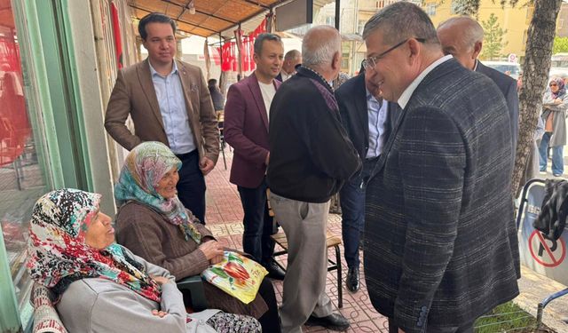 Subaşıoğlu Tavas’ta Vatandaşla Buluştu