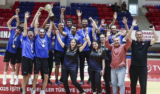 Pamukkale Sağırlar Spor Kulübü şampiyon oldu