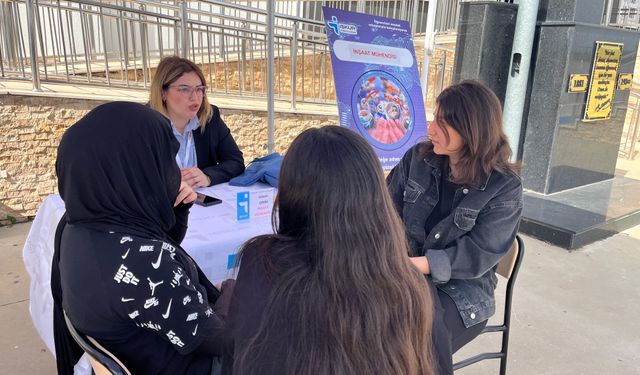 Denizli'de Meslek Tanıtım Günü Etkinliği Öğrencilerin Yoğun İlgisi ile Yapıldı