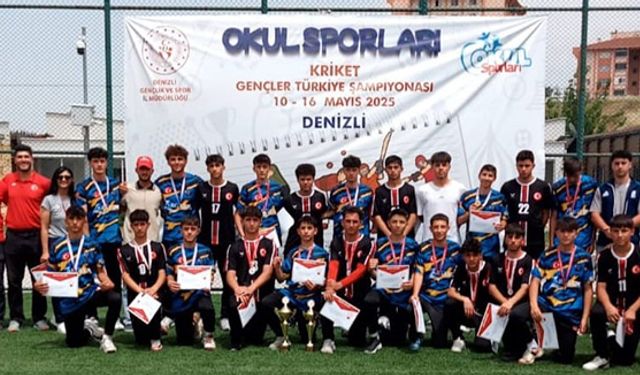 Kriket Türkiye şampiyonası ödülleri verildi