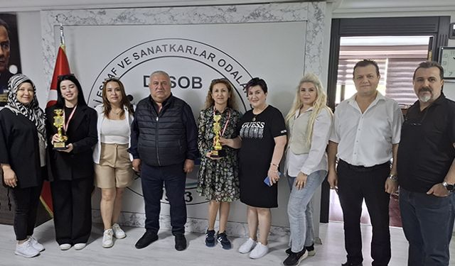 DESOB Başkanı Erbeği, Denizli’nin yıldızlarını ağırladı