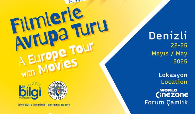 Avrupa Film Günleri Denizli’de Başlıyor
