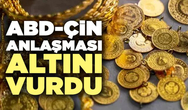 ABD-Çin Anlaşması Altını Vurdu