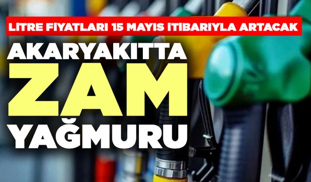 Zam Yağmurunun Tarihi Belli Oldu