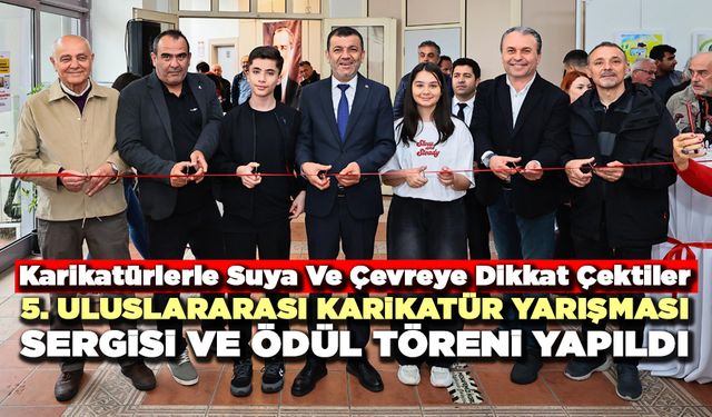 5. Uluslararası Karikatür Yarışması Sergisi Ve Ödül Töreni Yapıldı