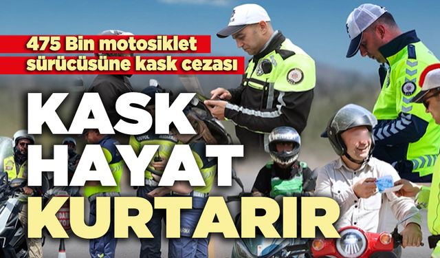 Bakan Yerlikaya: “Kask hayat kurtarır”