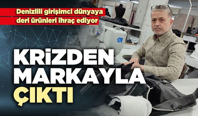 Krizden markayla çıktı