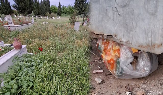 Denizli'de Mezarlıklar Sahipsiz Kaldı